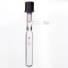 Synthware F588010 10ml 8mm High Vacuum Valve 20mm OD x 70mm L for Solvent Storage Bottle F58