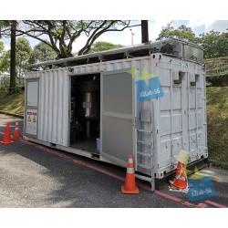 Mobile Food-Waste Processing System (solar-powered)