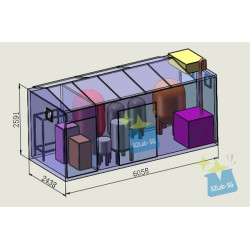 Mobile Food-Waste Processing System (solar-powered)