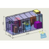 Mobile Food-Waste Processing System (solar-powered)
