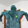 Full-body with Full-face Gas Mask Set (Acid Gas Resistant) - Size S MicroGuard 4000 Hazardous Chemical Protective Suit