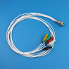6-pin 5-thread for CHI 760E 760F Electrochemical Workstation Electrode Cable