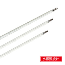 High Precision Red Thermometer 0-100°C 30cm