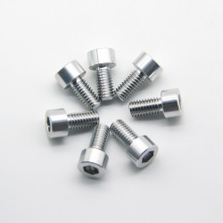 M6*30 7075 Aluminum Alloy Hex Socket Head Cap Screw DIN912 Bolt M3 M4 M5 M6 (10pcs)