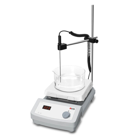 DLAB HP550-S (PT1000 + Stand) Lab LED Digital Heating Plate 7-inch
