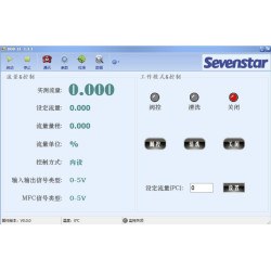 SevenStar D08-1FD Flow Controller Supports MODBUS Digital Communication