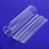 OD 50mm, 3mm wall Thickness,  length 1000mm High-Purity Quartz Tube