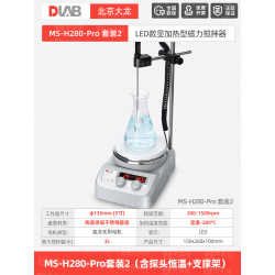 Dlab MS-H280-Pro 3 லிட்டர் எண்ணிக்கை வெப்பம் கலக்கி, 280 ° C, சிறிய தொழிலாளர் மாதிரி மின்காப்பு வெப்பம் கொண்ட கூடம்