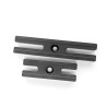 PBK-H6L H6 Series H-Shape Optical Plate Rotating Base with Compact Rod Holder