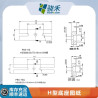 PBK-H6L H6 Series H-Shape Optical Plate Rotating Base with Compact Rod Holder