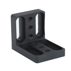 DGQL-01 90-degree L-shaped optical breadboard support bracket thick right angle fixer for curved board mounting