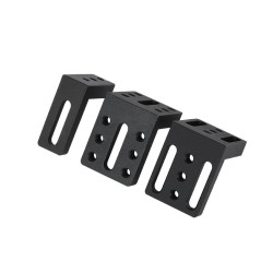 DGQL-01 90-degree L-shaped optical breadboard support bracket thick right angle fixer for curved board mounting