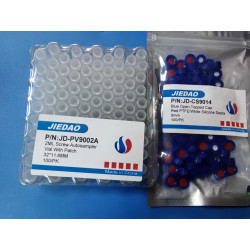 2ml Transparent PP Sample Vial with Hole Cap for Ion Chromatography (100pcs/pack)