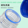 Duran Schott Clear 100ml GL45 Cap Glass Bottle with Blue Screw Cap DIN Thread Reagent