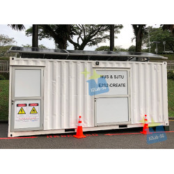 Mobile Food-Waste Processing System (solar-powered)
