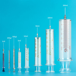 100ml Glass Syringe for Non-Methane Total Hydrocarbon Odor Sampling